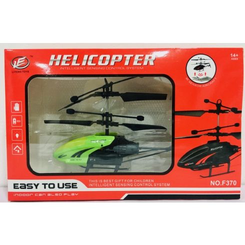 Beltéri Ütésálló Kézi Érzékelős Helikopter Újratölthető Elektromos Játék Gyerekeknek