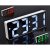 Nagyméretű Led Kijelzős Asztali Óra Fekete/Fehér GH-0712L