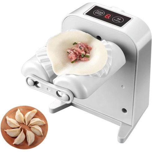 Gombóc készítő automata, elektromos, USB töltéssel, fehér