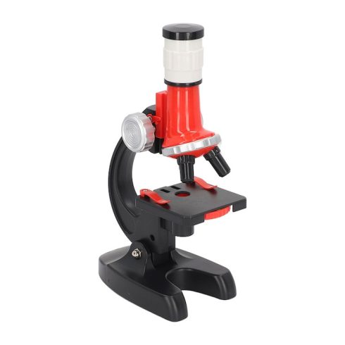 Gyermek mikroszkóp, 1200x, LED lámpával, komplett készlet, tartozékokkal 