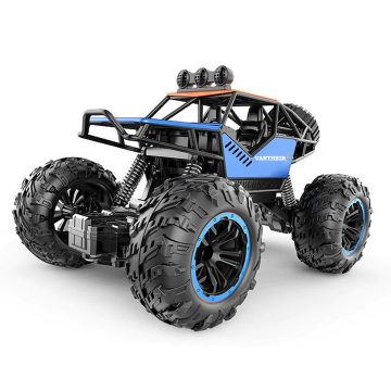   Monster Truck 4WD Storm  Távirányítható 1:20 Fém Karosszériás Sziklamászó Terepjáró lítium akku fém karosszéria