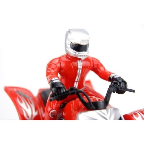 Hb 666 1:12 Rc Kvad Quad ATV Modell Vezető Figurával