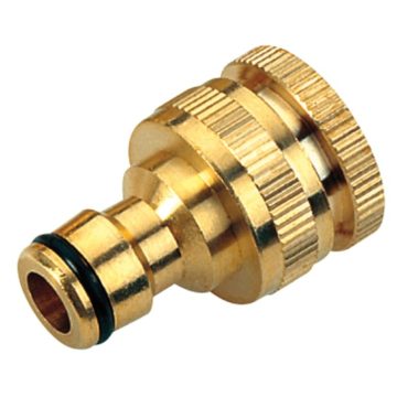   Hecht LOCSOLÓ TÖMLŐVÉG CSATLAKOZÓ 1/2"&3/4" RÉZ 08024C