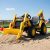 CAT BACK HOE YELLOW - Akkumulátoros gyerek rakodógép