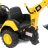 CAT BACK HOE YELLOW - Akkumulátoros gyerek rakodógép