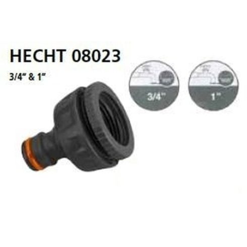 Hecht LOCSOLÓ TÖMLŐVÉG CSATLAKOZÓ 3/4" & 1" HECHT08023