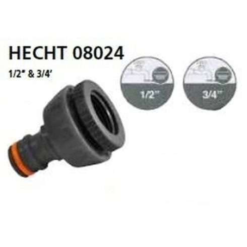 Hecht LOCSOLÓ TÖMLŐVÉG CSATLAKOZÓ 1/2" & 3/4" HECHT08024