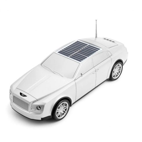Új Nagy Bentley - stílusú Bluetooth Napelemes Solar Hangszóró – Minőségi Hangélmény Mélynyomó F98 mobiltelefonhoz és Bluetooth-eszközhöz Tökéletes Ajándék Férfinak