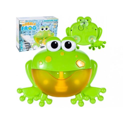 Bubble Frog Buborékfújó Béka fürdőkádba dallamokkal Buborék Fújó