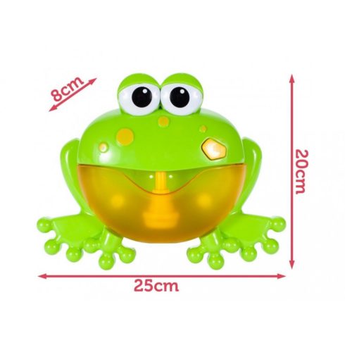 Bubble Frog Buborékfújó Béka fürdőkádba dallamokkal Buborék Fújó