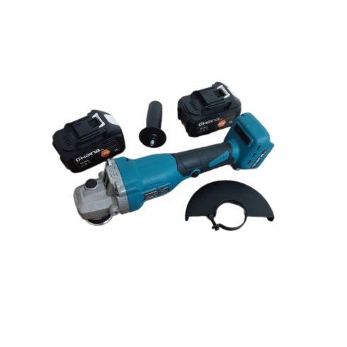 Haina Akkumulátoros Sarokcsiszoló, 9db Kiegészítővel 2 db. Akku 48V, 125mm, HN/BAG125