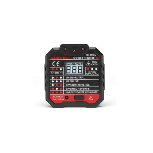 Habotest HT106D aljzat teszter digitális kijelzővel