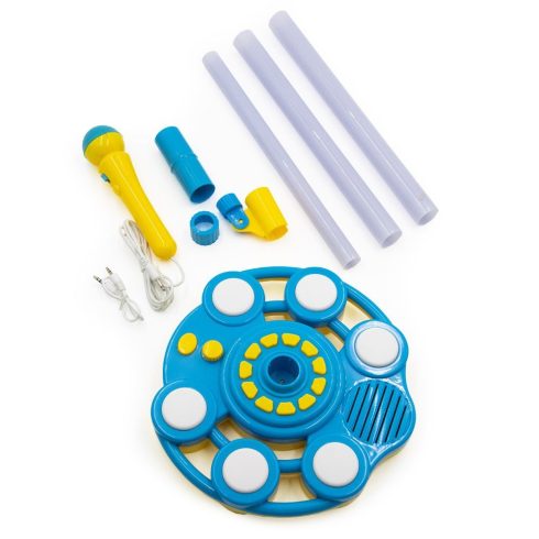 Sing Star KARAOKE Mikrofon  és Állvány Szett Gyerekeknek, Telefonhoz Csatlakoztatható 