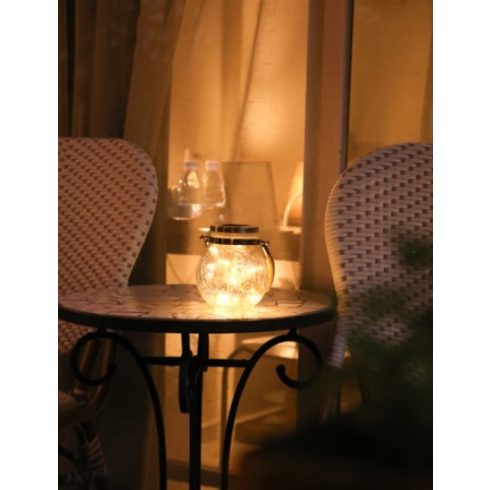 Kötélen Függő, Felakasztható Napelemes 30 LED-es Kerti Lámpa Solar Kempinglámpa Kemping Lámpa Választható Szín