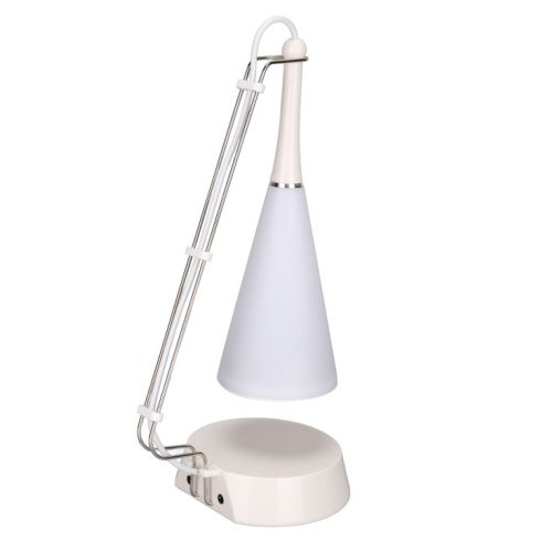  Zenés asztali lámpa BT hangszóróval, érintésvezérlés, újratölthető, 25x9cm