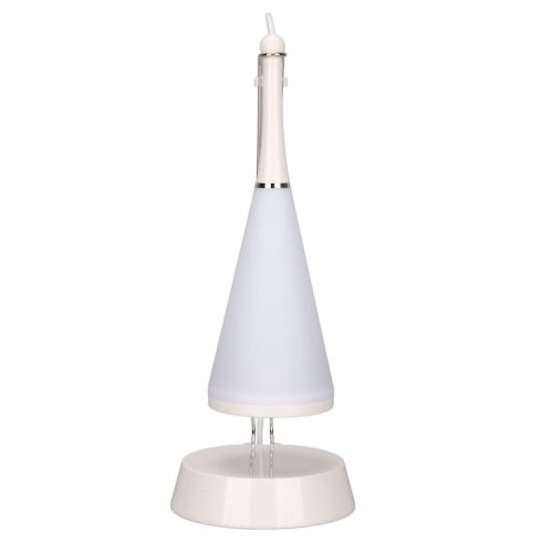  Zenés asztali lámpa BT hangszóróval, érintésvezérlés, újratölthető, 25x9cm