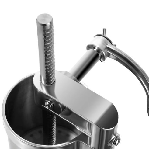 Hurkatöltő és kolbász töltő 3kg álló rozsdamentes 4 adapterrel Új