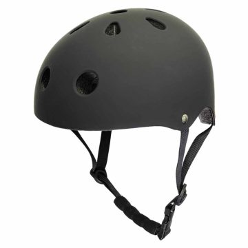   Trike Fix gyermek biciklis sisak állítható LED M 55-58cm fekete