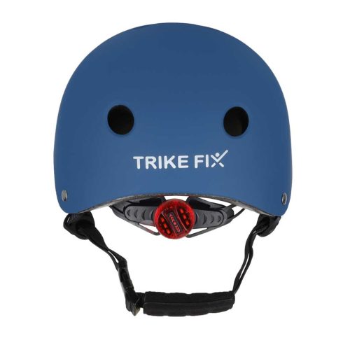 Trike Fix gyerek biciklis sisak állítható LED S 48-54cm tengerészkék
