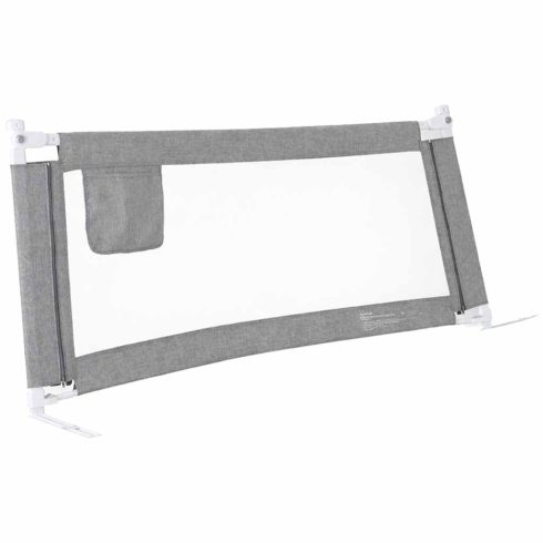 Barierka do łóżka ochronna zabezpieczenie blokada osłona 160cm szara