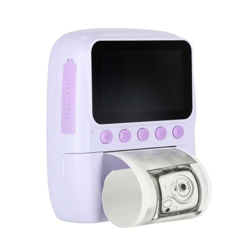 Digitális instant fényképezőgép 16x 128GB-os kazetták jelölő lila