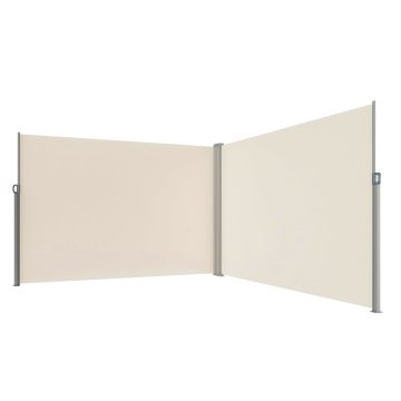   LUARO sarok terasz napellenző behúzható 180 x 620 cm bézs színben