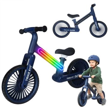 Trike Fix Glow LED-es terepkerékpár tengerészkék
