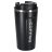 Termikus bögre szájkosárral LED termosz 500ml fekete