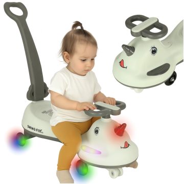   LED Swing FIX S1 gravitációs roller fogantyúval szürke max 65kg