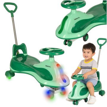   LED Swing FIX S2 gravitációs roller fogantyúval zöld max 100kg