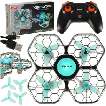 Syma X26PRO 2.4GHz Wi-Fi RC drone fekete