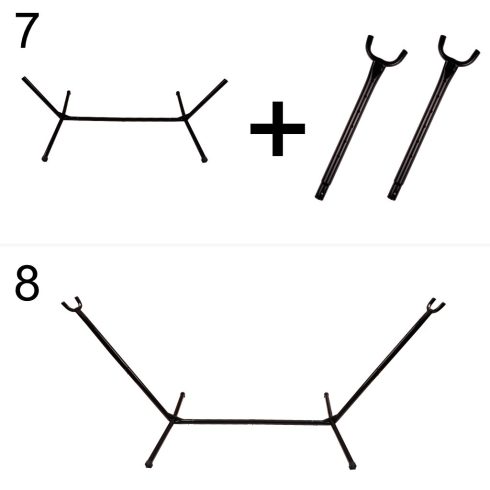 Kerti függőágy kerettel kétszemélyes hinta állvány függőágy állvány nagy erős + fedél 200cm 100kg