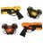   Lézeres paintball pisztoly infravörös céltáblával, 2 darabos készlet.