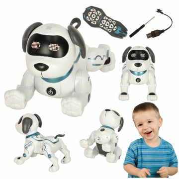 RC robot kutya ugrik sétál