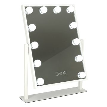 LED smink tükör USB izzókkal 30x40cm