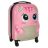 Gyermek utazótáska kerekeken macska rózsaszín