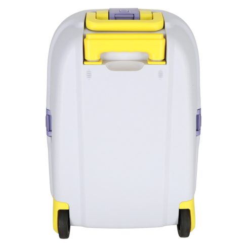 Gyermek utazótáska gurulós kézipoggyász sárga színben