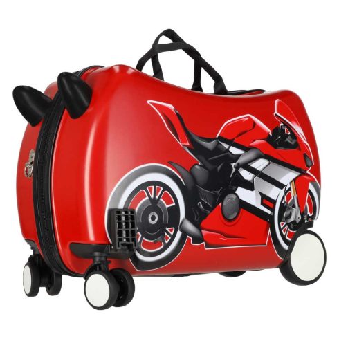 Gyermek utazótáska kerekeken kézipoggyász motorkerékpár