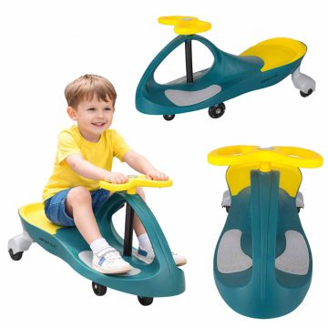 Gravitációs hullámvasút izzó LED kerekek zöld sárga