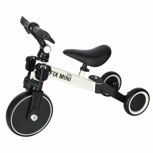 Trike Fix Mini terepjáró tricikli 3in1 pedálokkal, fehér színben