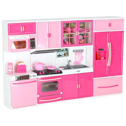 Bababútor konyha 4 szegmens LED hangok