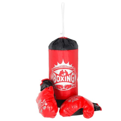 Bokszzsák és kesztyű boxszett