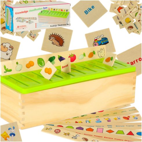 Fa sorter puzzle megfelelő képek