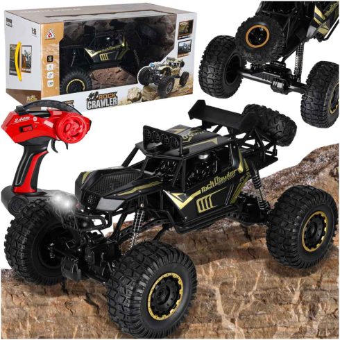 RC autó Rock Crawler 2.4GHz 1:8 51cm fekete