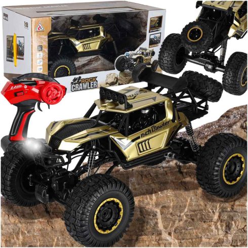 RC autó Rock Crawler 2.4GHz 1:8 51cm arany