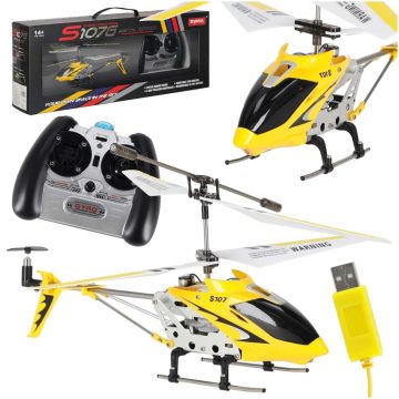 SYMA S107G RC helikopter sárga színű