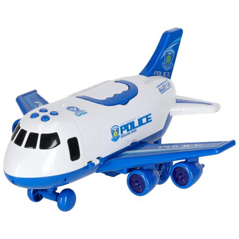 Transzporter repülőgép + 3 rendőrautó