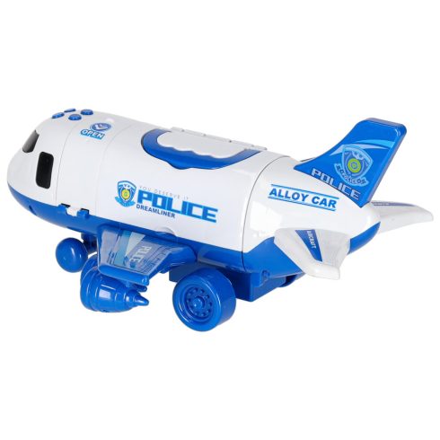 Transzporter repülőgép + 3 rendőrautó