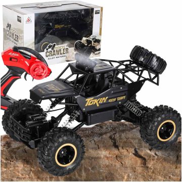 RC autó Rock Crawler 1:12 4WD METAL fekete