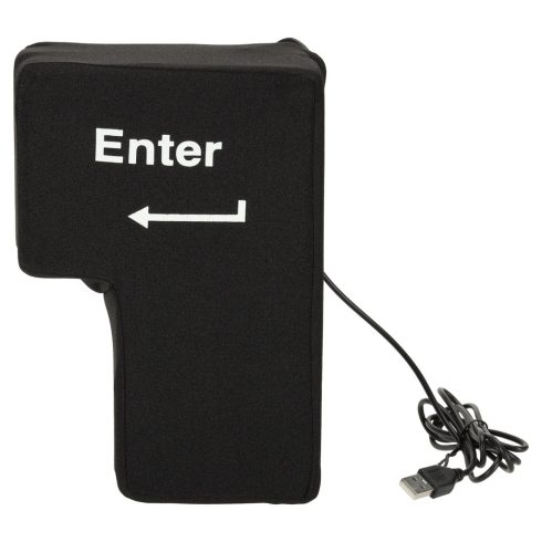 ENTER billentyű nagyméretű anti-stressz USB párna